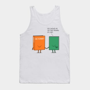 Dictionary Tank Top